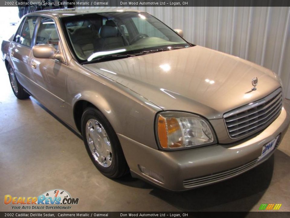 2002 Cadillac DeVille Sedan Cashmere Metallic / Oatmeal Photo #1