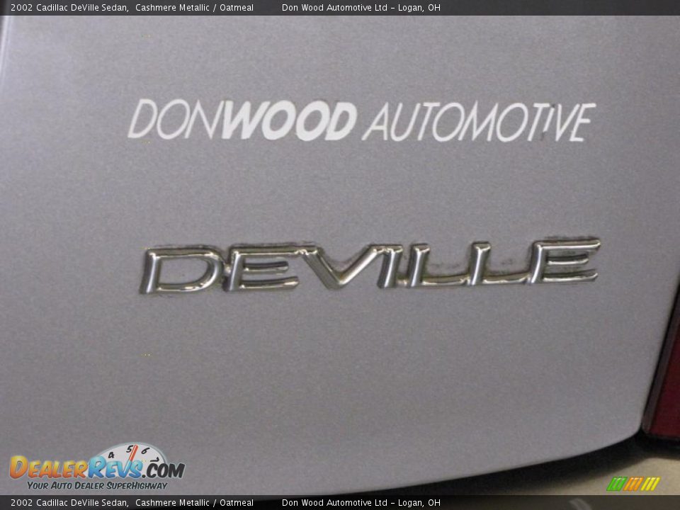 2002 Cadillac DeVille Sedan Cashmere Metallic / Oatmeal Photo #6