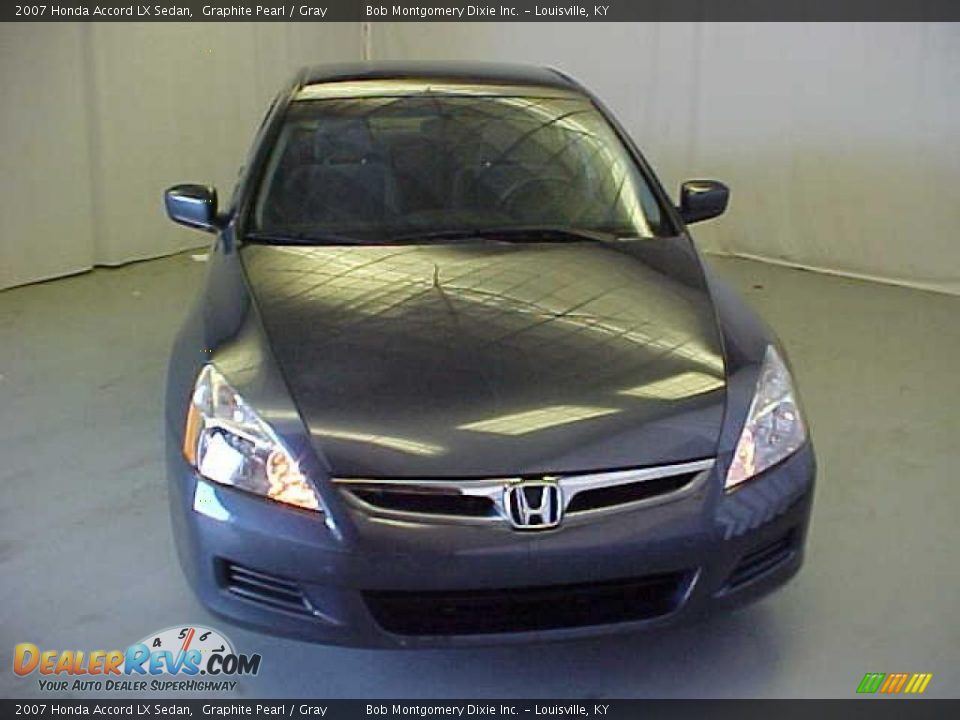 2007 Honda Accord LX Sedan Graphite Pearl / Gray Photo #2