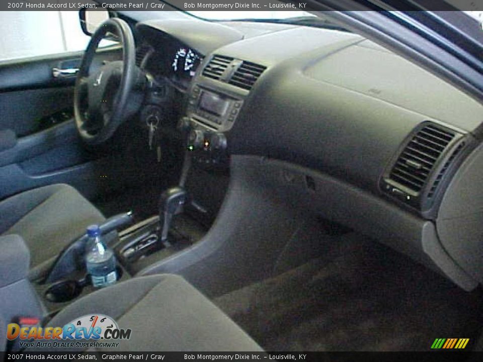 2007 Honda Accord LX Sedan Graphite Pearl / Gray Photo #6