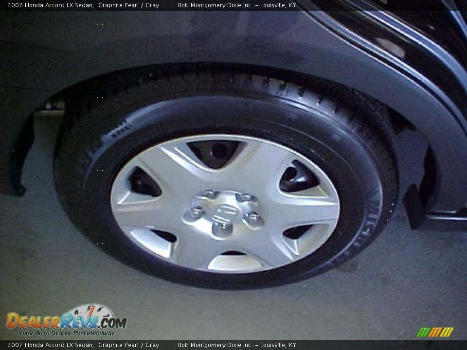2007 Honda Accord LX Sedan Graphite Pearl / Gray Photo #7