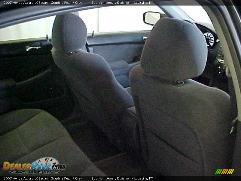 2007 Honda Accord LX Sedan Graphite Pearl / Gray Photo #9