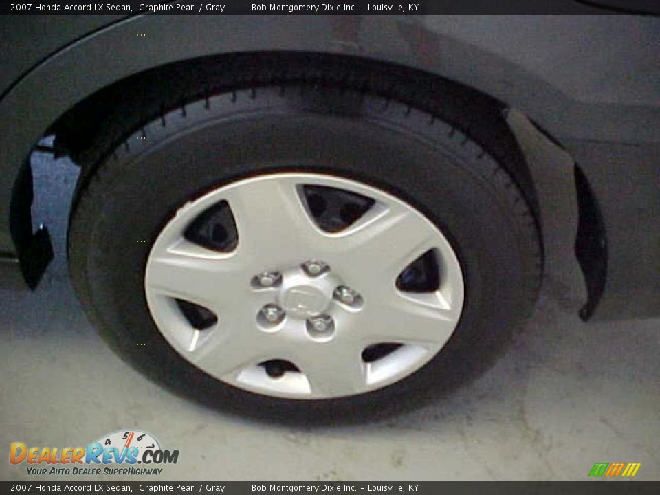 2007 Honda Accord LX Sedan Graphite Pearl / Gray Photo #11