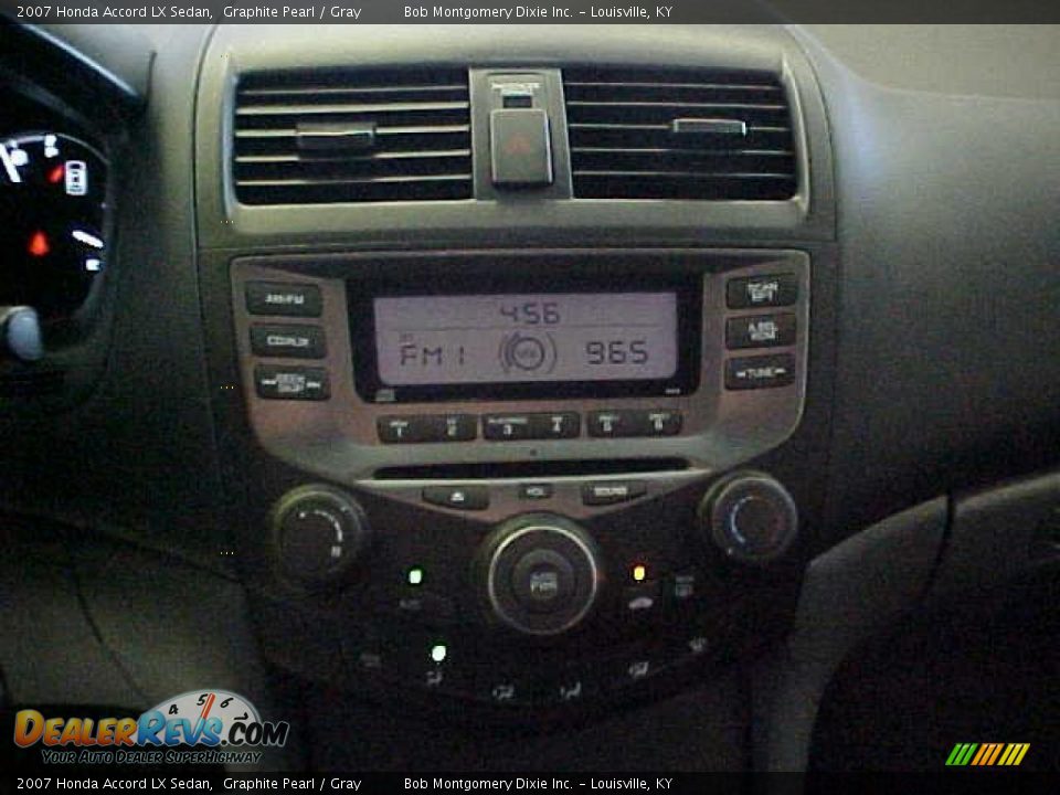 2007 Honda Accord LX Sedan Graphite Pearl / Gray Photo #19