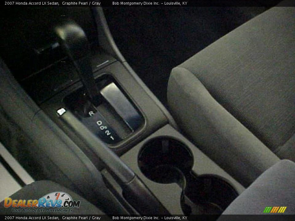 2007 Honda Accord LX Sedan Graphite Pearl / Gray Photo #20