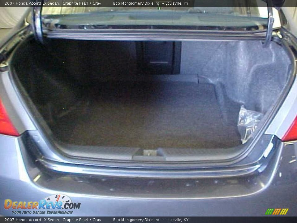 2007 Honda Accord LX Sedan Graphite Pearl / Gray Photo #22
