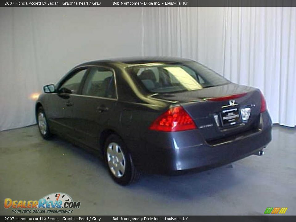 2007 Honda Accord LX Sedan Graphite Pearl / Gray Photo #24