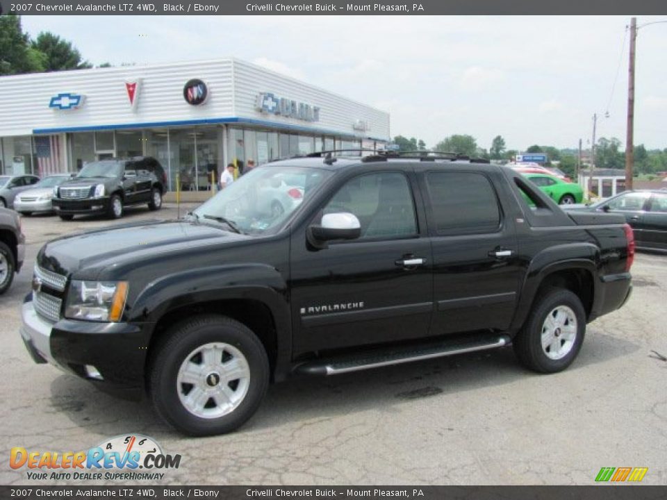 2007 Chevrolet Avalanche LTZ 4WD Black / Ebony Photo #1