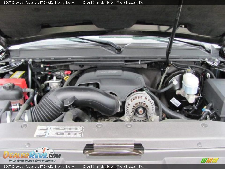 2007 Chevrolet Avalanche LTZ 4WD Black / Ebony Photo #5