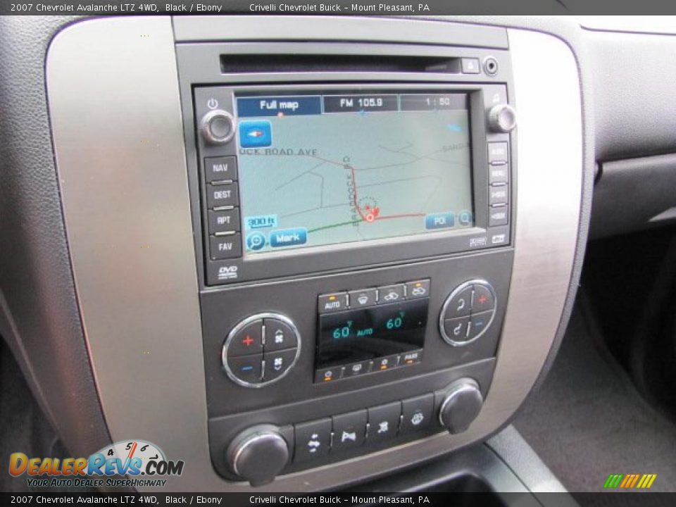 2007 Chevrolet Avalanche LTZ 4WD Black / Ebony Photo #22