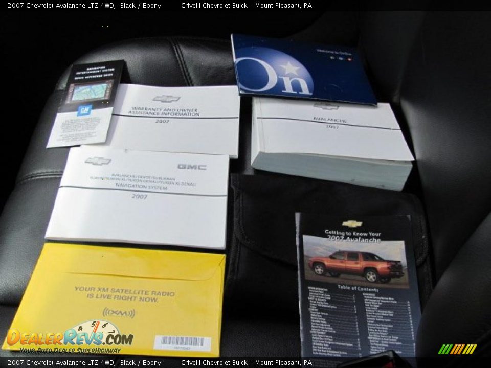 2007 Chevrolet Avalanche LTZ 4WD Black / Ebony Photo #25