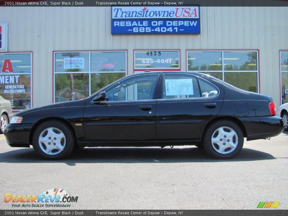 2001 Nissan Altima GXE Super Black / Dusk Photo #11