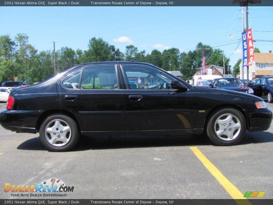 2001 Nissan Altima GXE Super Black / Dusk Photo #14
