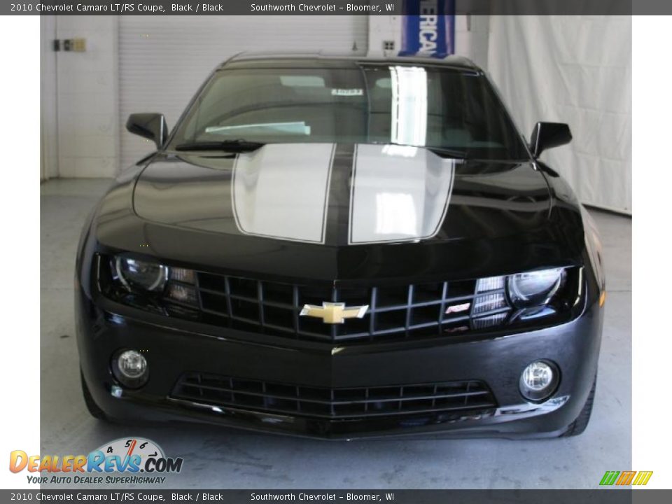 2010 Chevrolet Camaro LT/RS Coupe Black / Black Photo #2