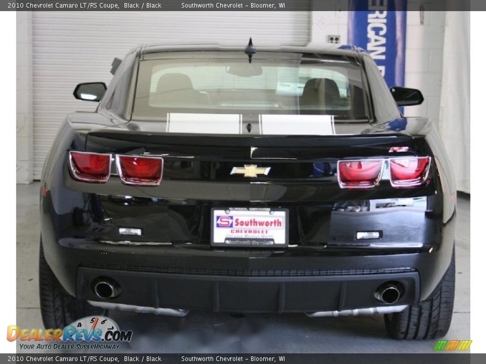 2010 Chevrolet Camaro LT/RS Coupe Black / Black Photo #3