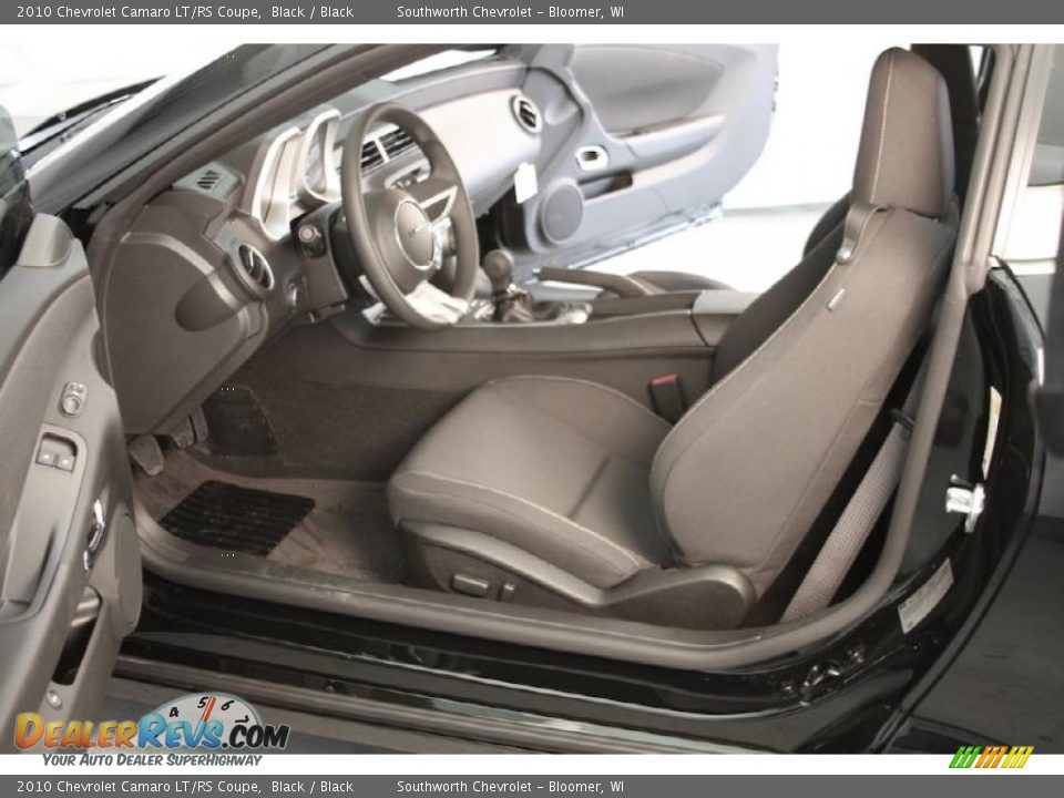 2010 Chevrolet Camaro LT/RS Coupe Black / Black Photo #4