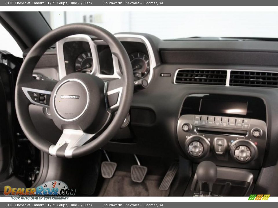 2010 Chevrolet Camaro LT/RS Coupe Black / Black Photo #7
