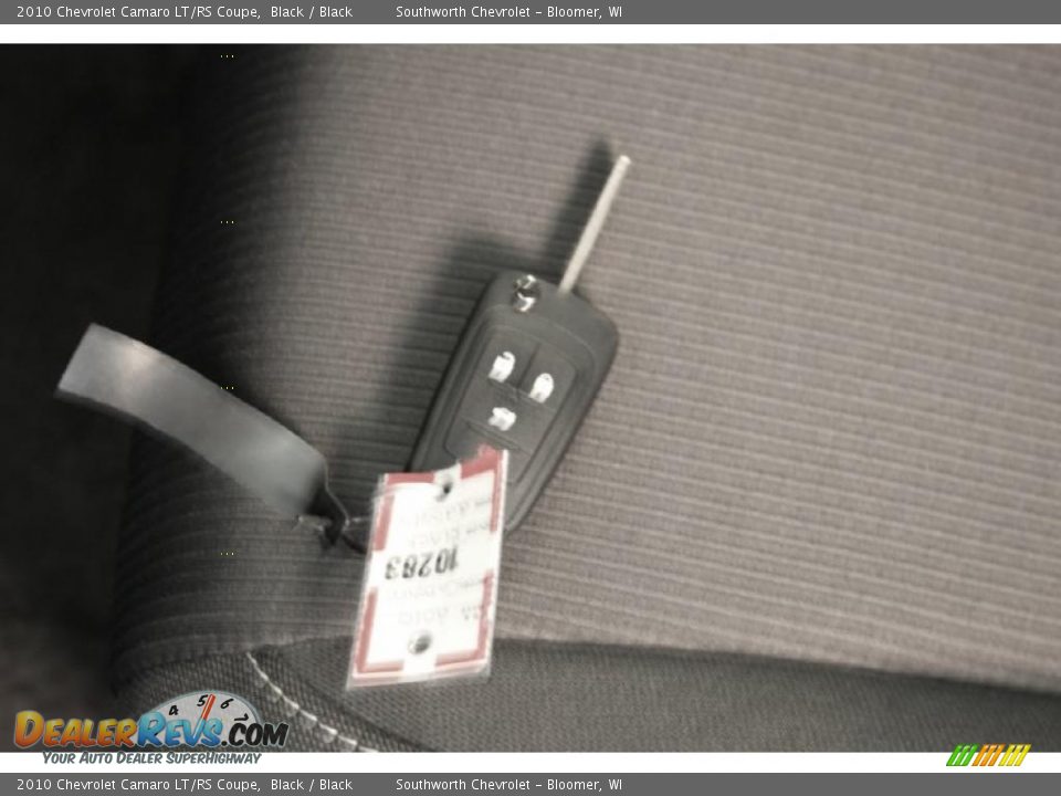 2010 Chevrolet Camaro LT/RS Coupe Black / Black Photo #8
