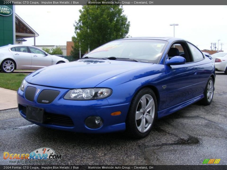 2004 Pontiac GTO Coupe Impulse Blue Metallic / Blue Photo #1