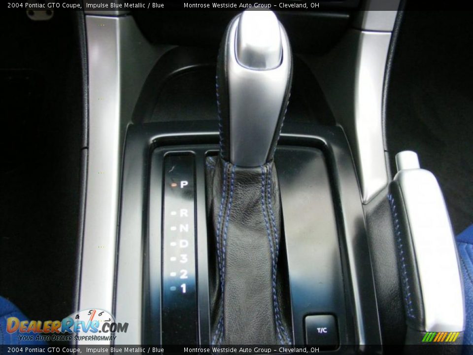 2004 Pontiac GTO Coupe Impulse Blue Metallic / Blue Photo #22