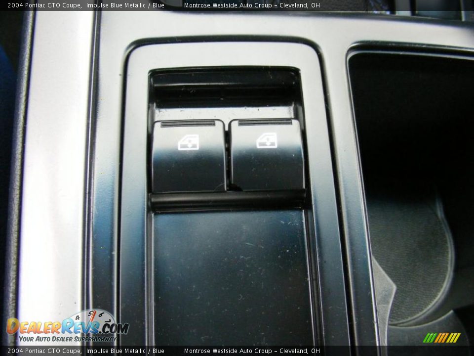 2004 Pontiac GTO Coupe Impulse Blue Metallic / Blue Photo #23