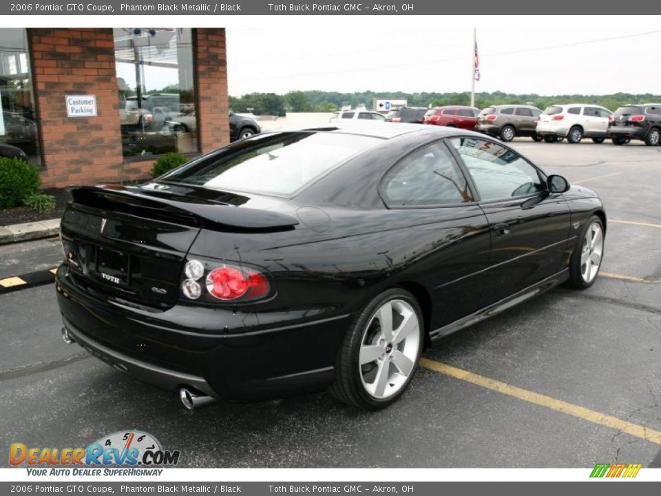 2006 Pontiac GTO Coupe Phantom Black Metallic / Black Photo #3