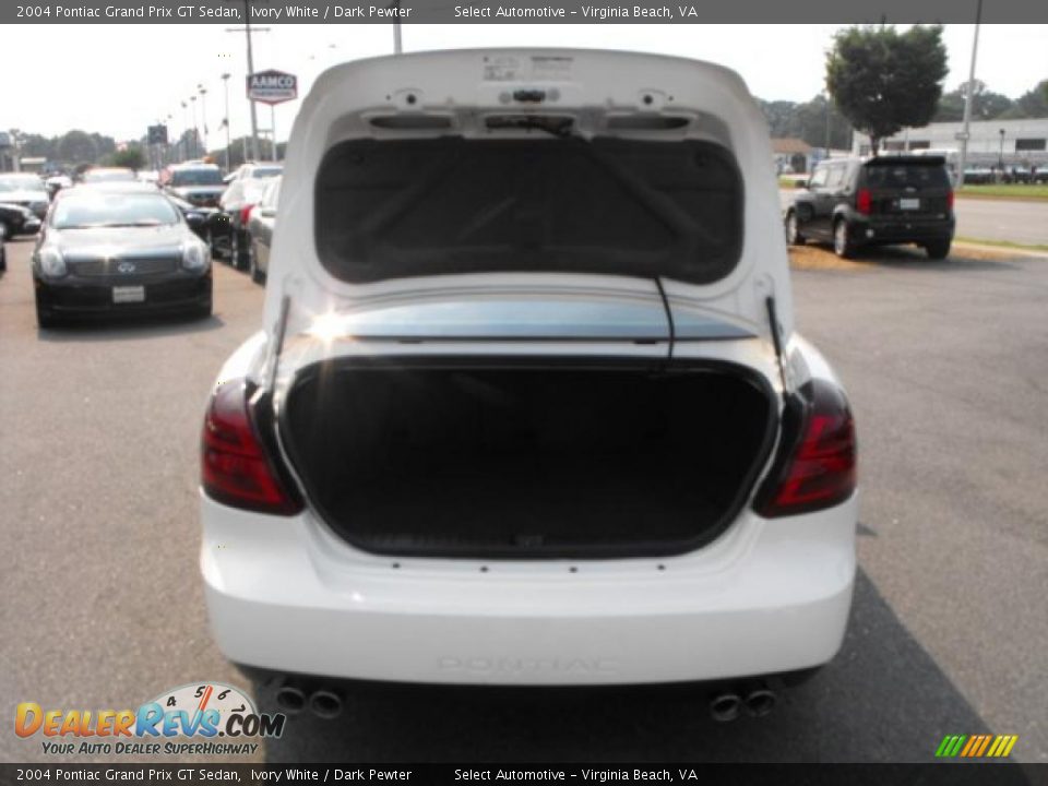 2004 Pontiac Grand Prix GT Sedan Ivory White / Dark Pewter Photo #9