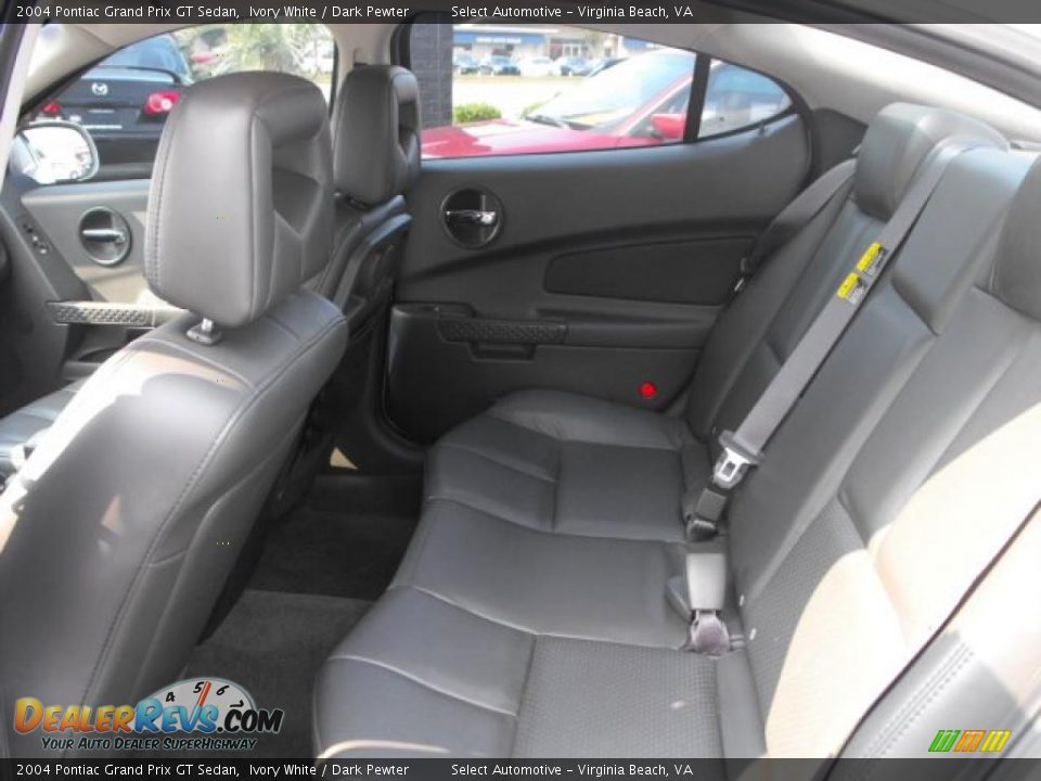2004 Pontiac Grand Prix GT Sedan Ivory White / Dark Pewter Photo #19
