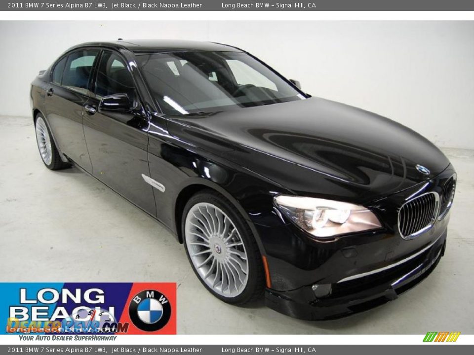 2011 BMW 7 Series Alpina B7 LWB Jet Black / Black Nappa Leather Photo #1