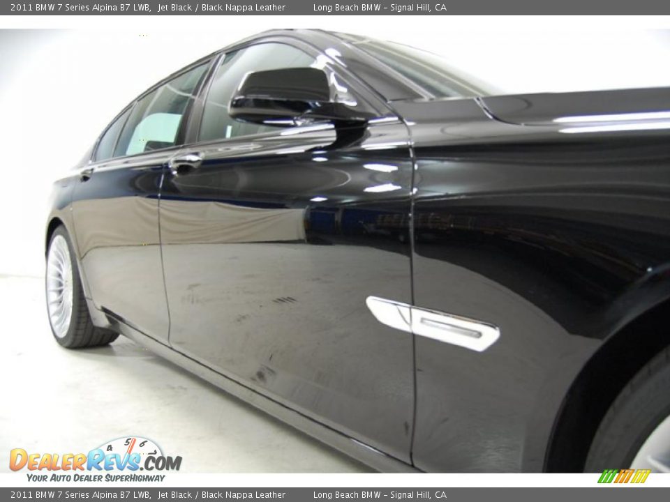 2011 BMW 7 Series Alpina B7 LWB Jet Black / Black Nappa Leather Photo #4