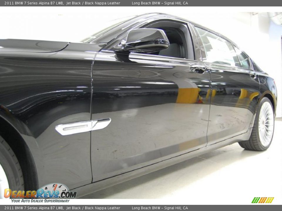 2011 BMW 7 Series Alpina B7 LWB Jet Black / Black Nappa Leather Photo #10