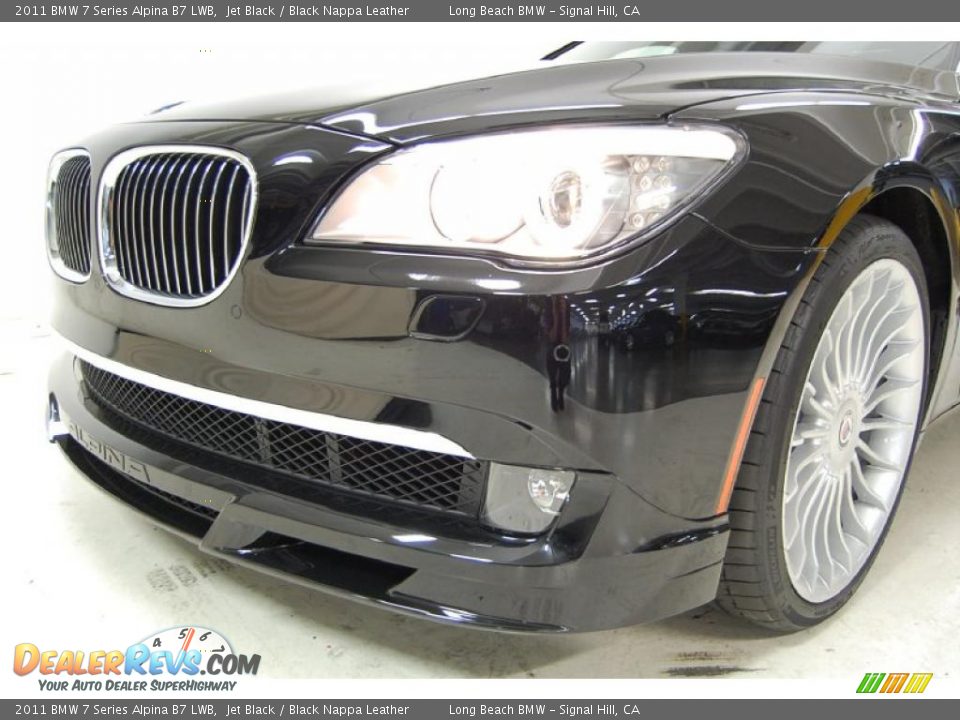2011 BMW 7 Series Alpina B7 LWB Jet Black / Black Nappa Leather Photo #11