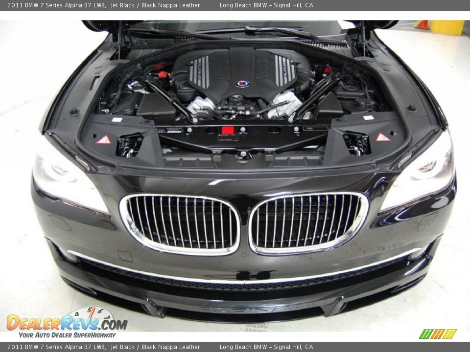 2011 BMW 7 Series Alpina B7 LWB 4.4 Liter Alpina DI Bi-Turbocharged DOHC 32-Valve VVT V8 Engine Photo #13