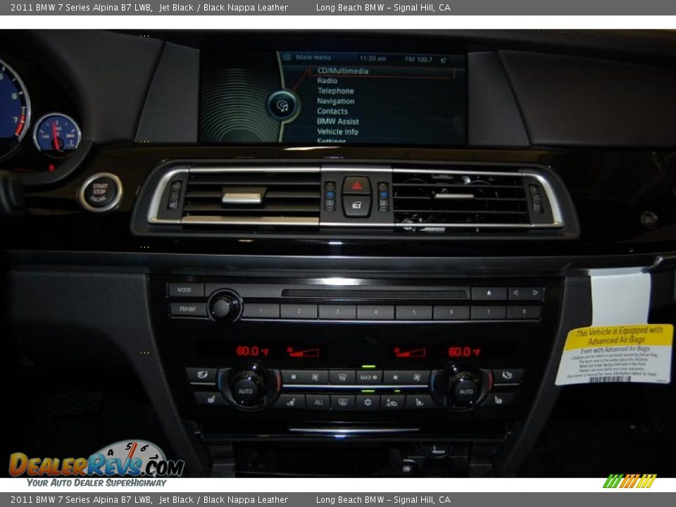 Controls of 2011 BMW 7 Series Alpina B7 LWB Photo #32