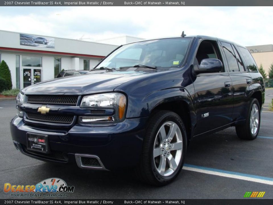 2007 Chevrolet TrailBlazer SS 4x4 Imperial Blue Metallic / Ebony Photo #1