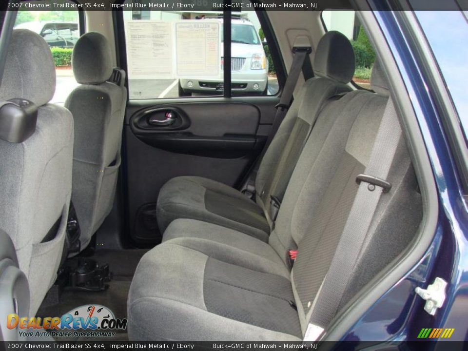 2007 Chevrolet TrailBlazer SS 4x4 Imperial Blue Metallic / Ebony Photo #3
