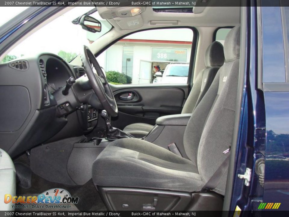 2007 Chevrolet TrailBlazer SS 4x4 Imperial Blue Metallic / Ebony Photo #4