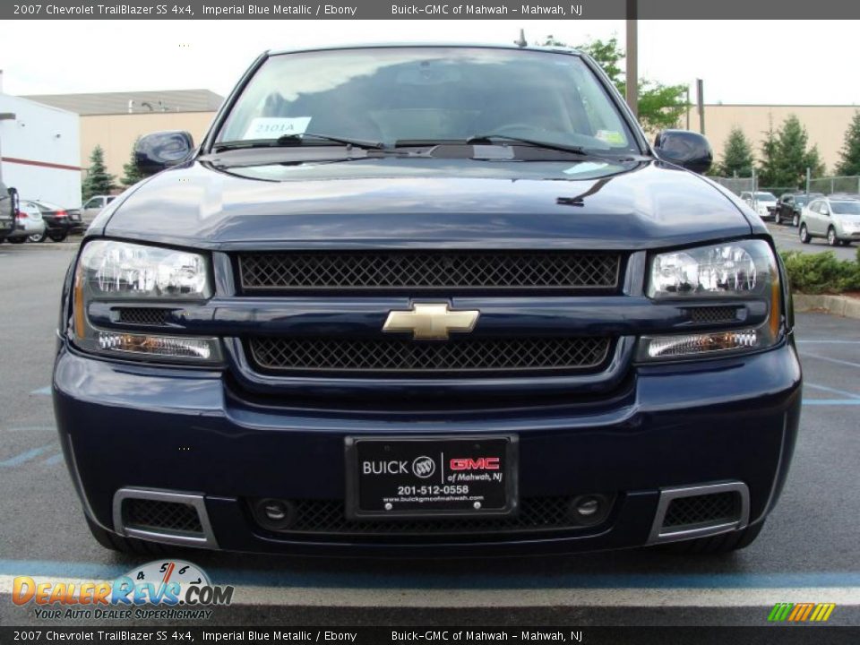 2007 Chevrolet TrailBlazer SS 4x4 Imperial Blue Metallic / Ebony Photo #5