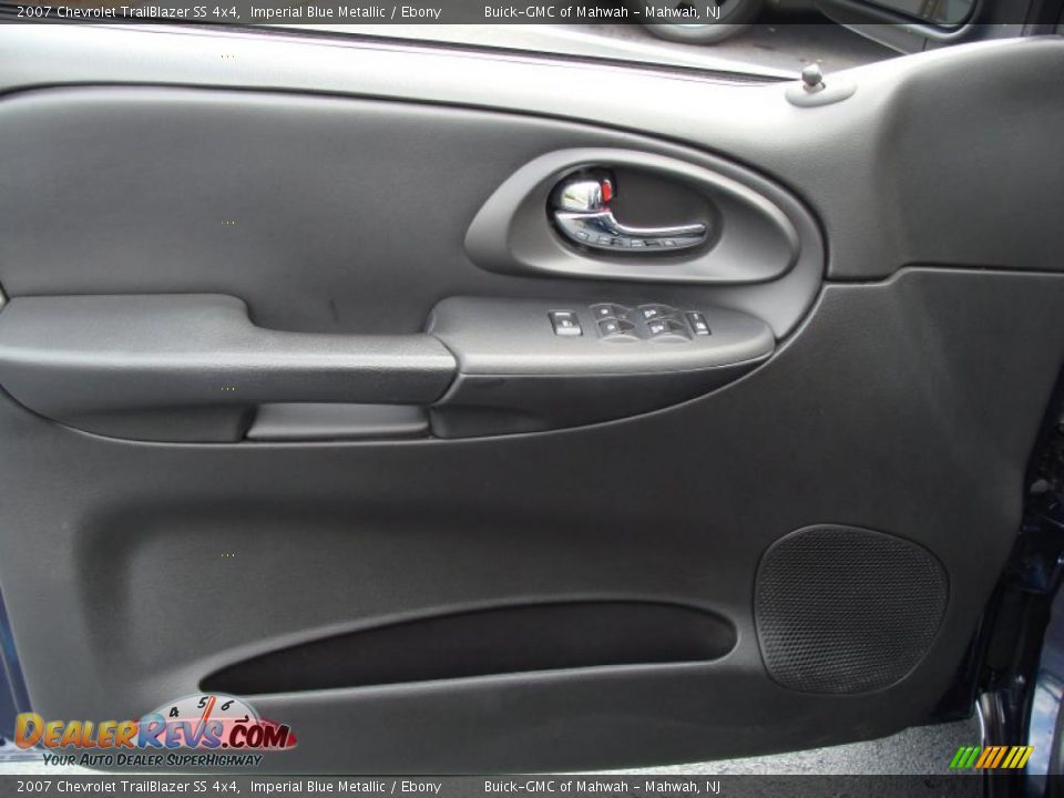 2007 Chevrolet TrailBlazer SS 4x4 Imperial Blue Metallic / Ebony Photo #14