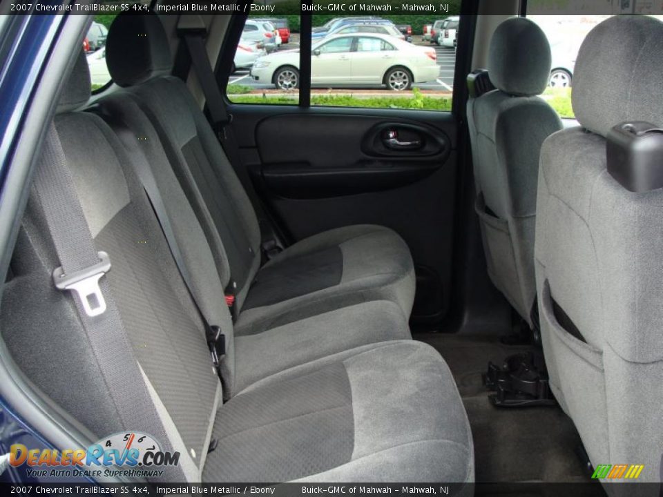 2007 Chevrolet TrailBlazer SS 4x4 Imperial Blue Metallic / Ebony Photo #17