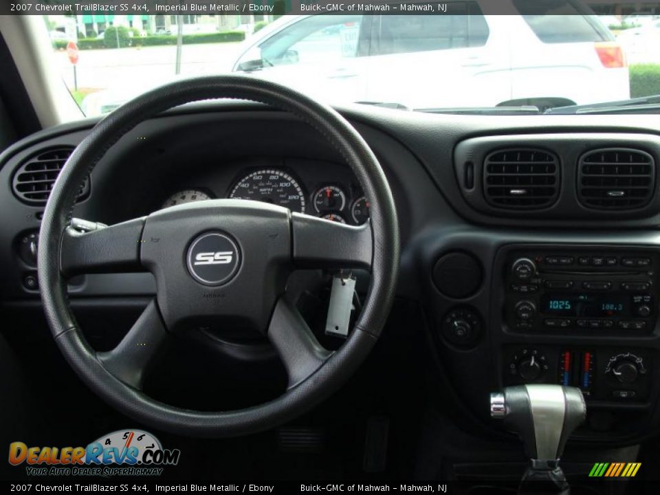 2007 Chevrolet TrailBlazer SS 4x4 Imperial Blue Metallic / Ebony Photo #18