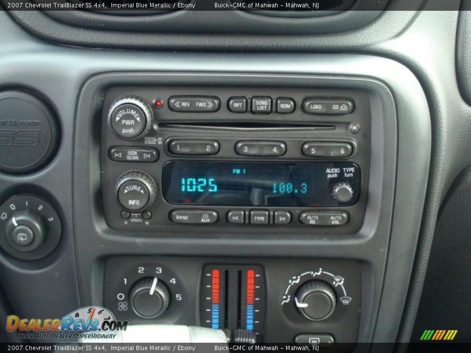 2007 Chevrolet TrailBlazer SS 4x4 Imperial Blue Metallic / Ebony Photo #19