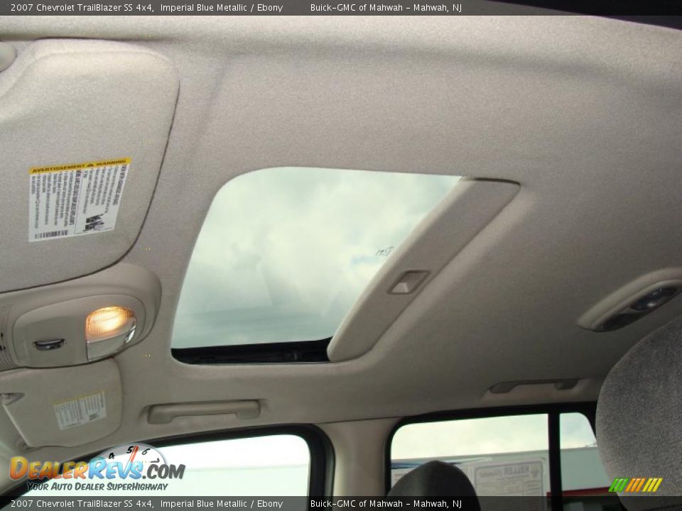 2007 Chevrolet TrailBlazer SS 4x4 Imperial Blue Metallic / Ebony Photo #21