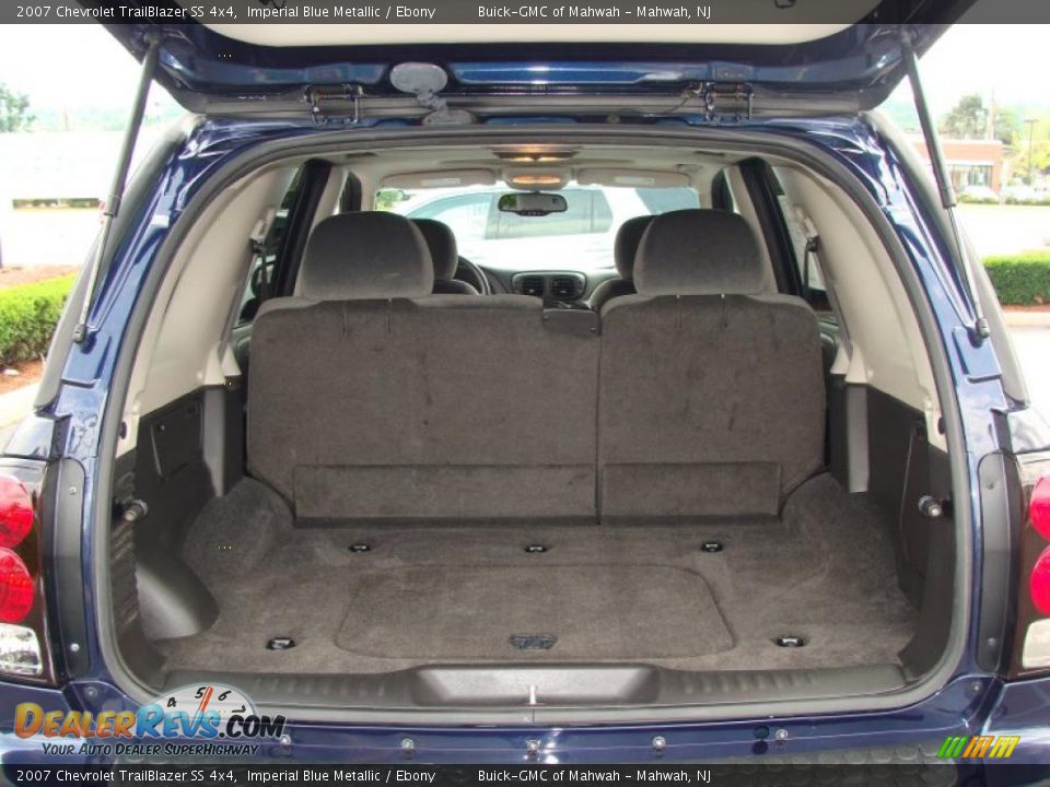 2007 Chevrolet TrailBlazer SS 4x4 Imperial Blue Metallic / Ebony Photo #22