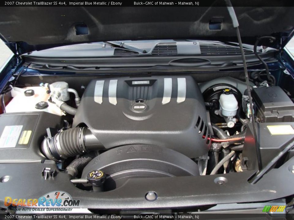 2007 Chevrolet TrailBlazer SS 4x4 Imperial Blue Metallic / Ebony Photo #23