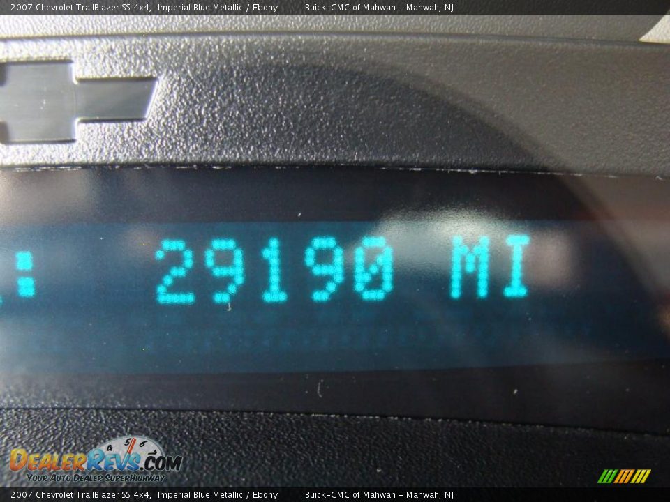 2007 Chevrolet TrailBlazer SS 4x4 Imperial Blue Metallic / Ebony Photo #24