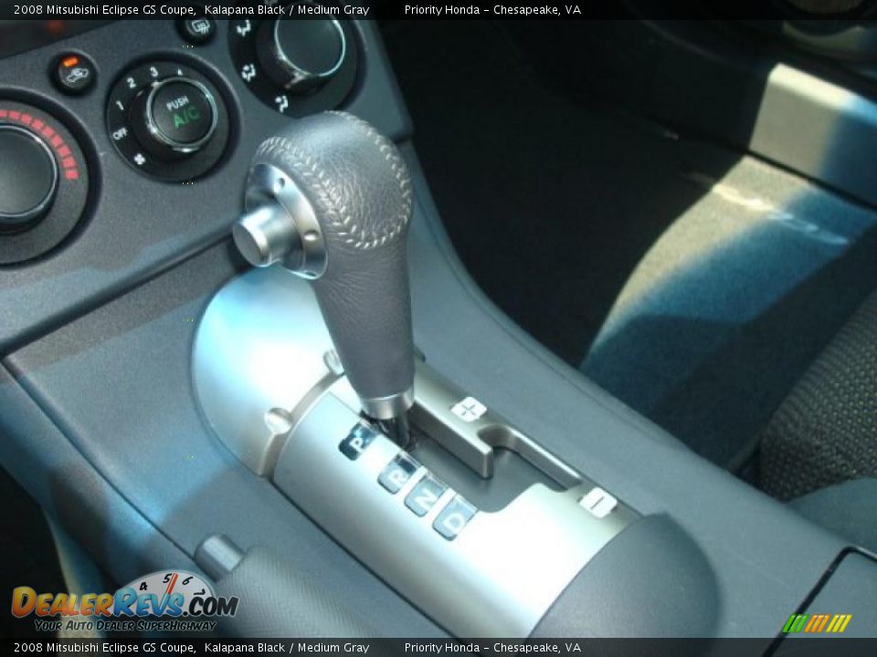 2008 Mitsubishi Eclipse GS Coupe Kalapana Black / Medium Gray Photo #15
