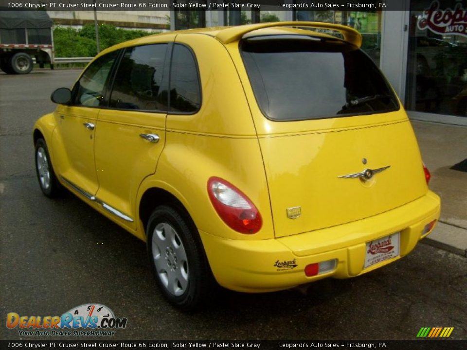 2006 Chrysler PT Cruiser Street Cruiser Route 66 Edition Solar Yellow / Pastel Slate Gray Photo #3