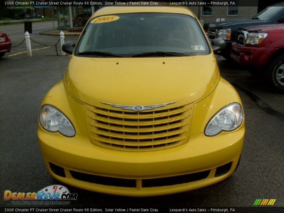 2006 Chrysler PT Cruiser Street Cruiser Route 66 Edition Solar Yellow / Pastel Slate Gray Photo #8
