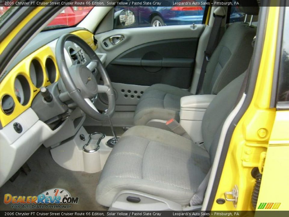 2006 Chrysler PT Cruiser Street Cruiser Route 66 Edition Solar Yellow / Pastel Slate Gray Photo #11